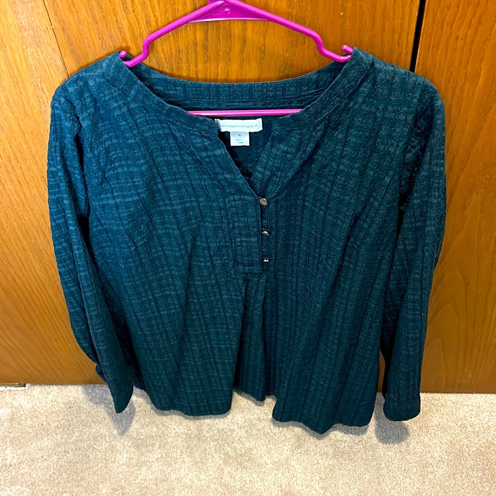 XL Christopher & Banks Top